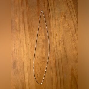 Silver necklace